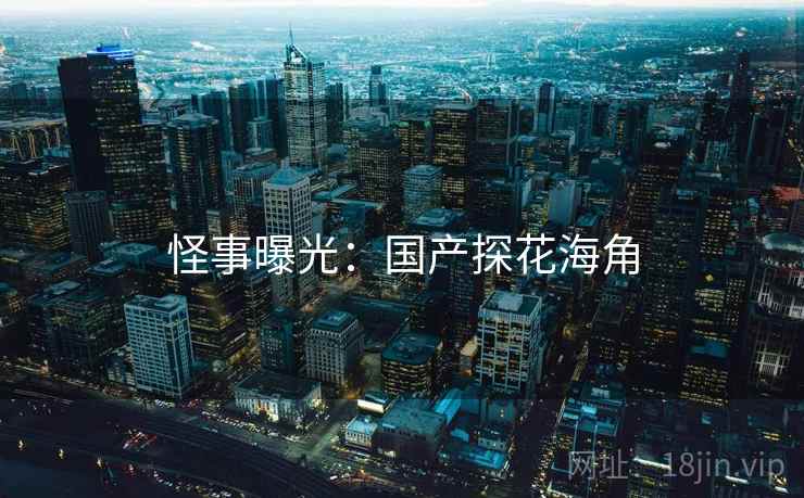 怪事曝光：国产探花海角