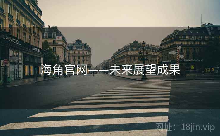 海角官网——未来展望成果