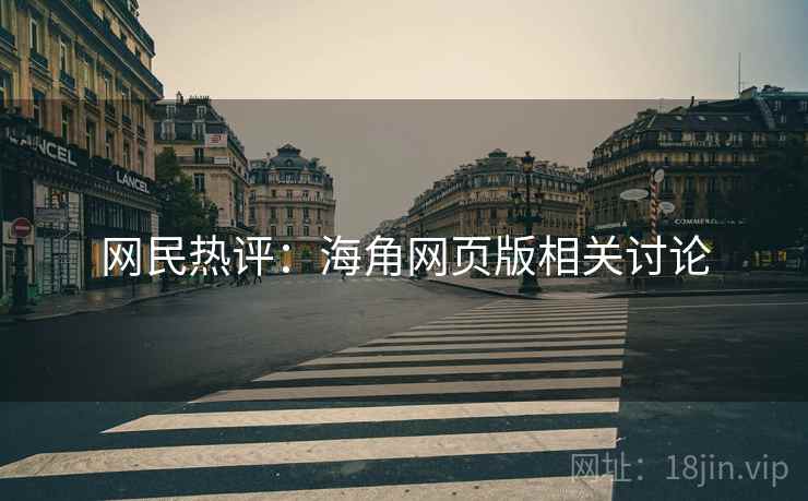 网民热评：海角网页版相关讨论