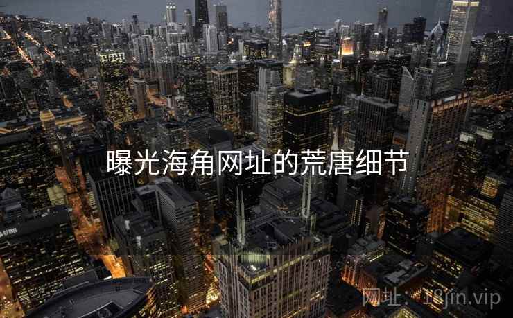 曝光海角网址的荒唐细节