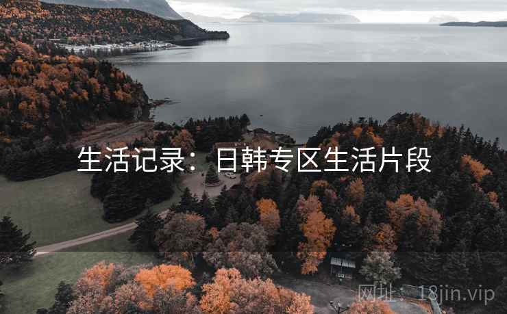 生活记录：日韩专区生活片段