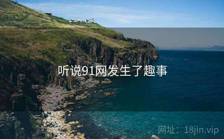 听说91网发生了趣事